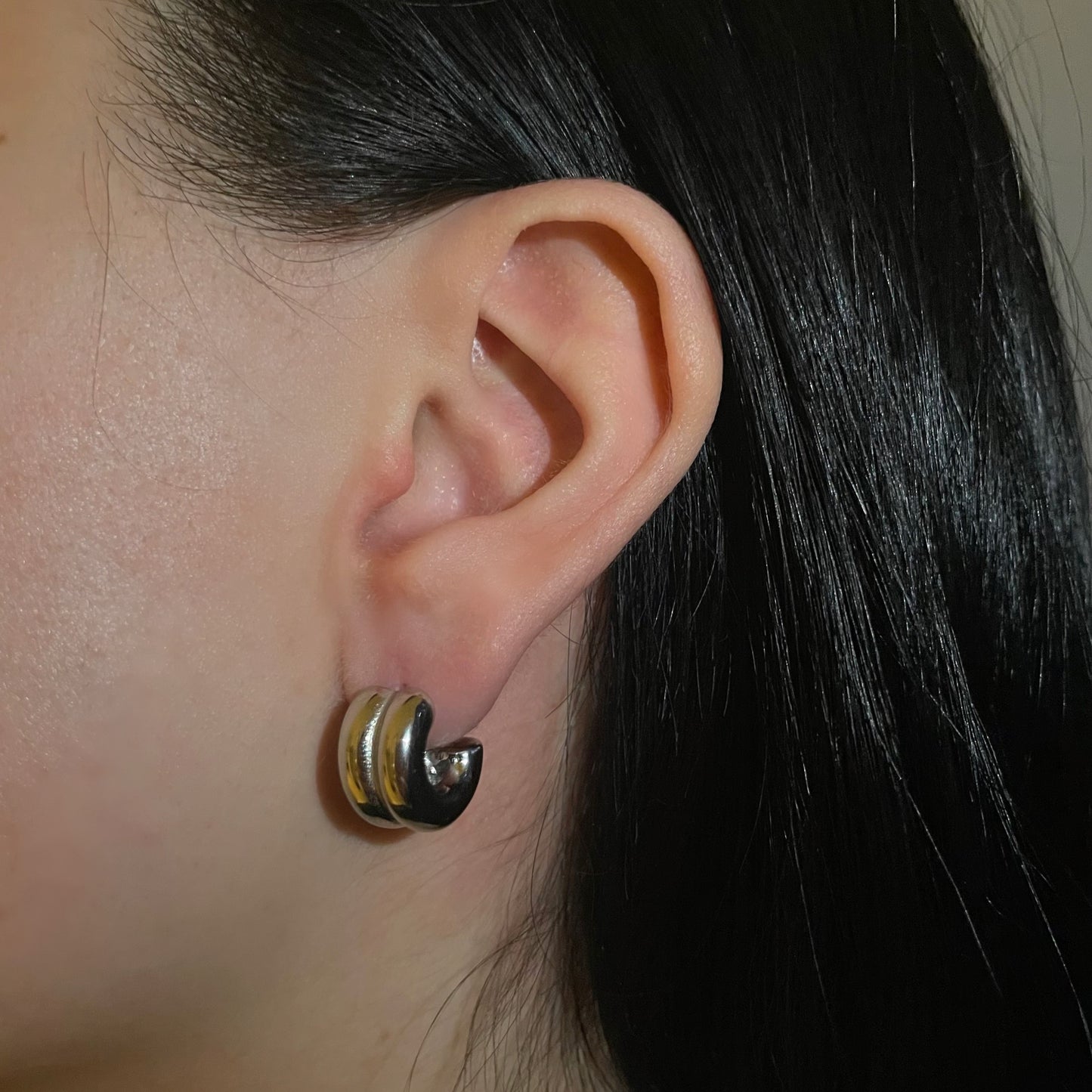 BRIANA DOUBLE LAYER EARRING