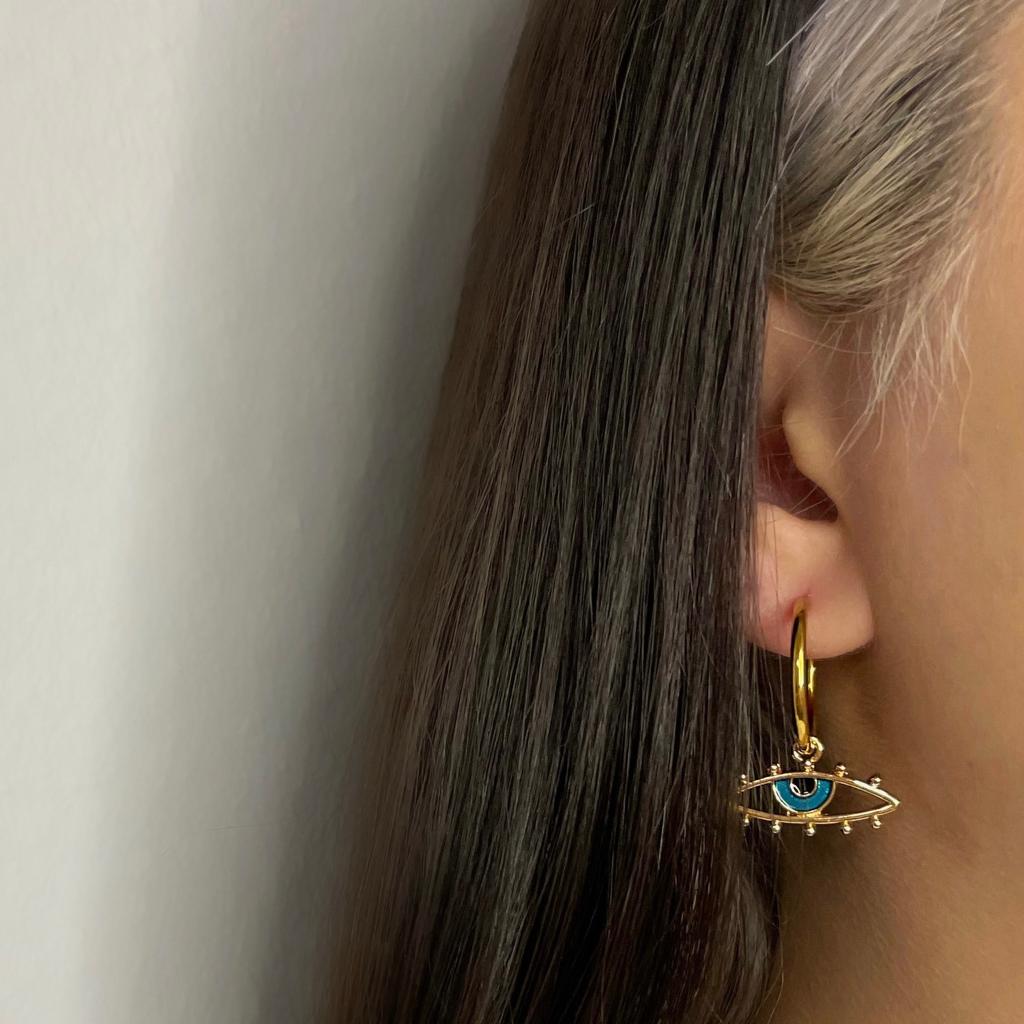 NAZAR EYE EARRING