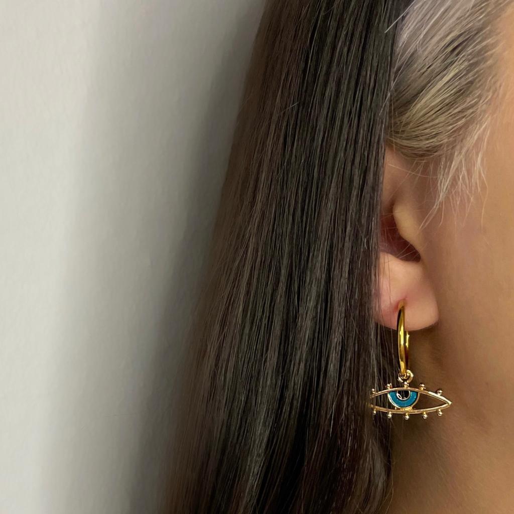 NAZAR EYE EARRING