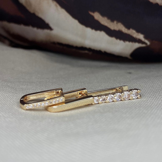 U-SHAPED EARRING (SET OF 3)